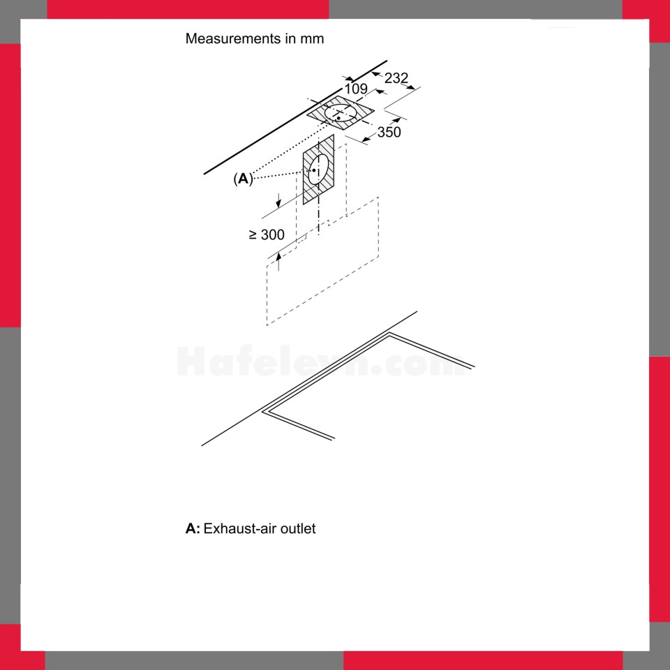 Máy hút mùi áp tường Bosch DWK98IJ60I Serie 4
