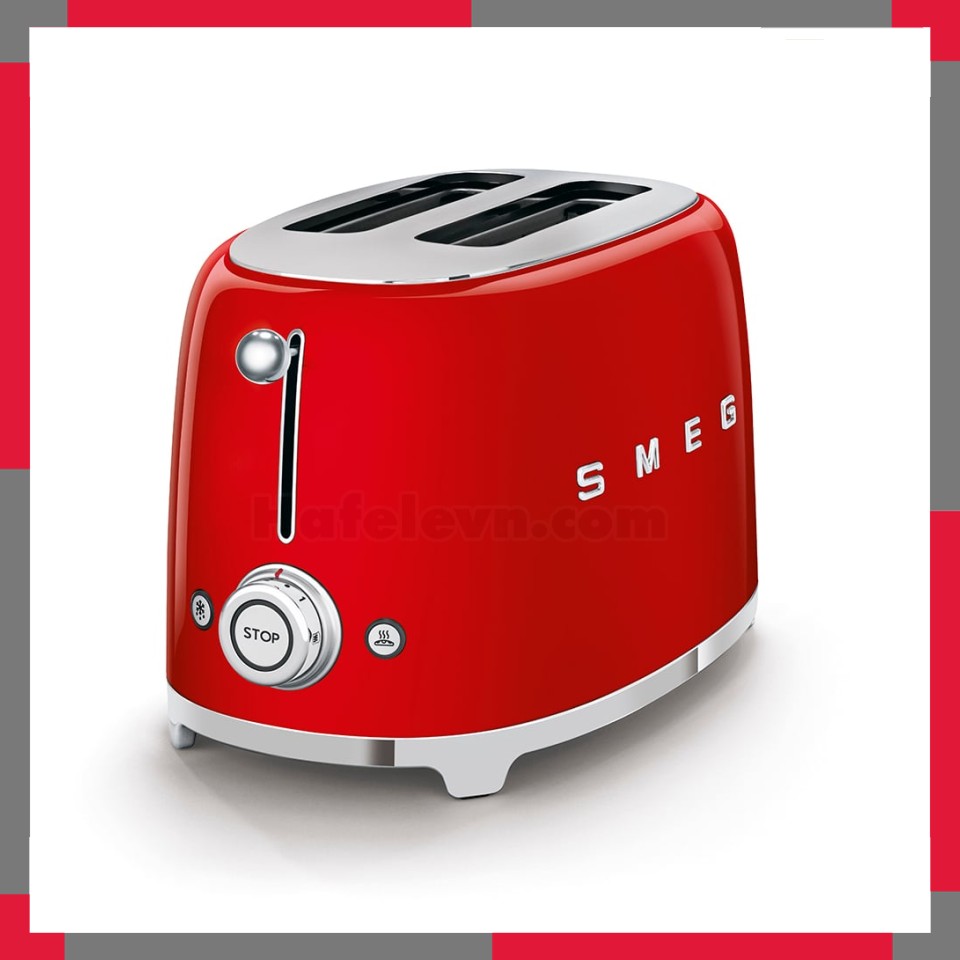Máy nướng bánh mì Smeg 50's Style TSF01RD