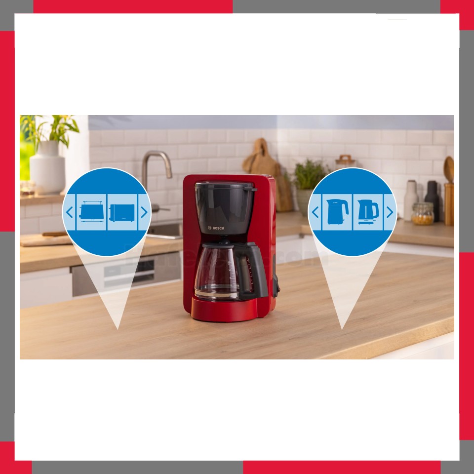 Máy pha cà phê cho nhu cầu hằng ngày Bosch TKA2M114