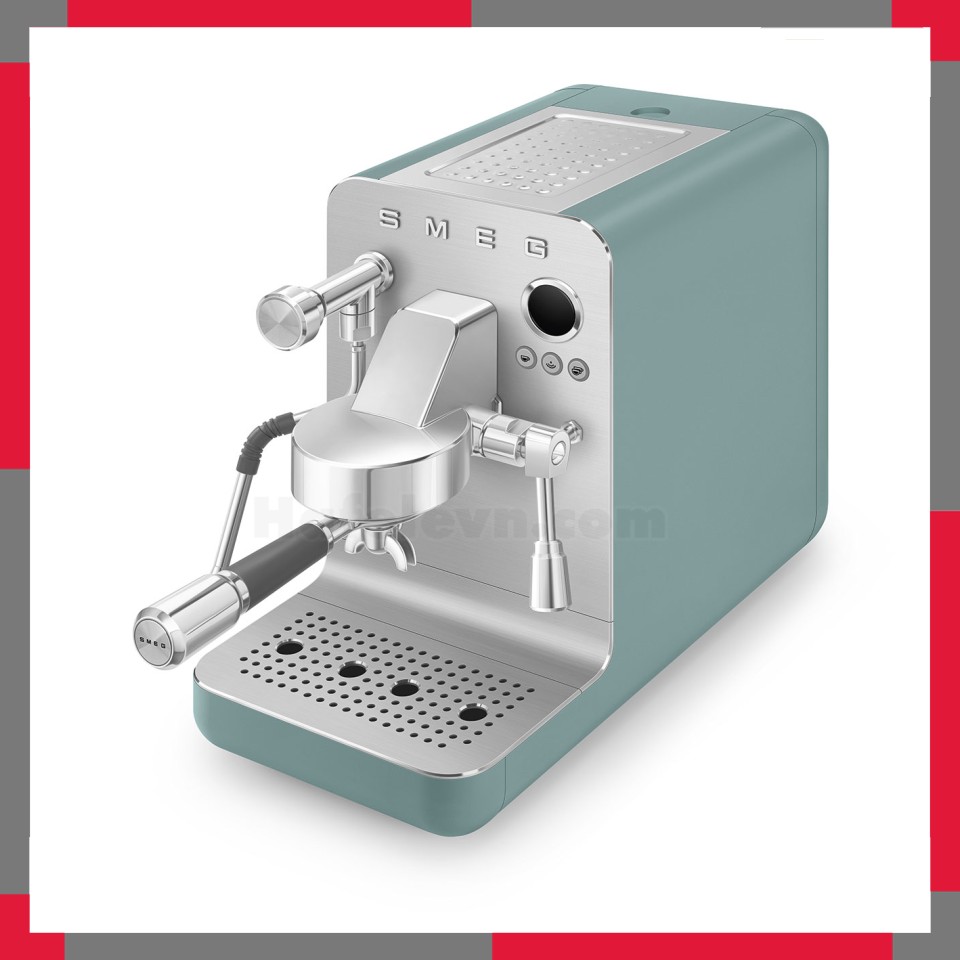 Máy pha cà phê chuyên nghiệp mini Smeg Collezione EMC02EGM