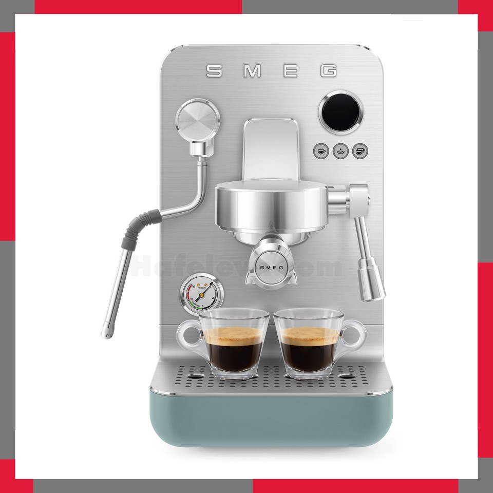 Máy pha cà phê chuyên nghiệp mini Smeg Collezione EMC02EGM