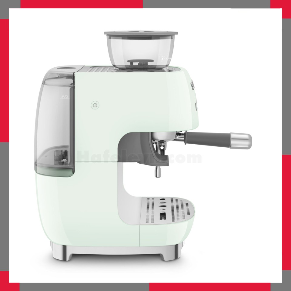 Máy pha cà phê có tích hợp máy xay Smeg 50's Style EGF03PG
