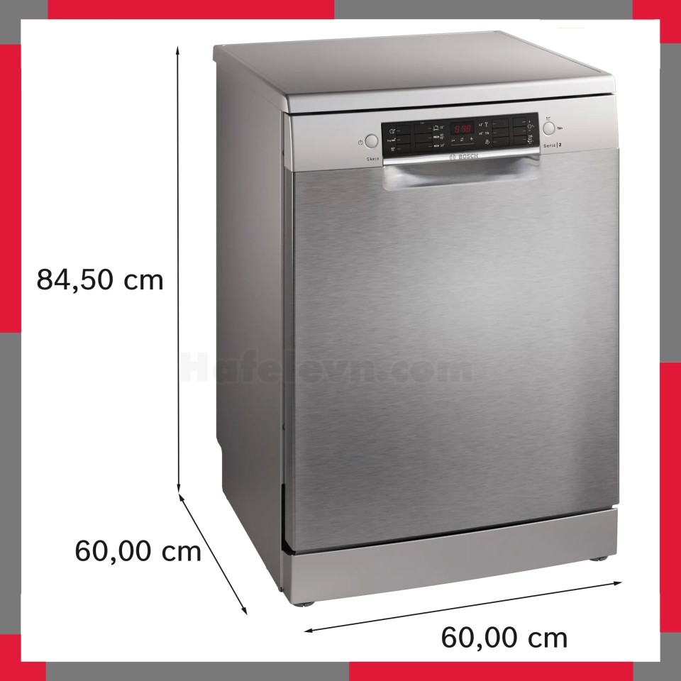 Máy rửa bát độc lập Bosch Bosch SMS26AI01F Series 2