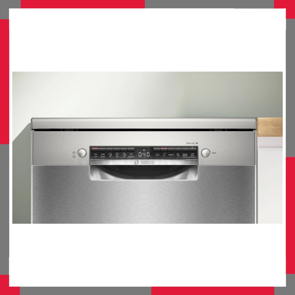 Máy rửa bát độc lập Bosch Bosch SMS4ECI00P Series 4