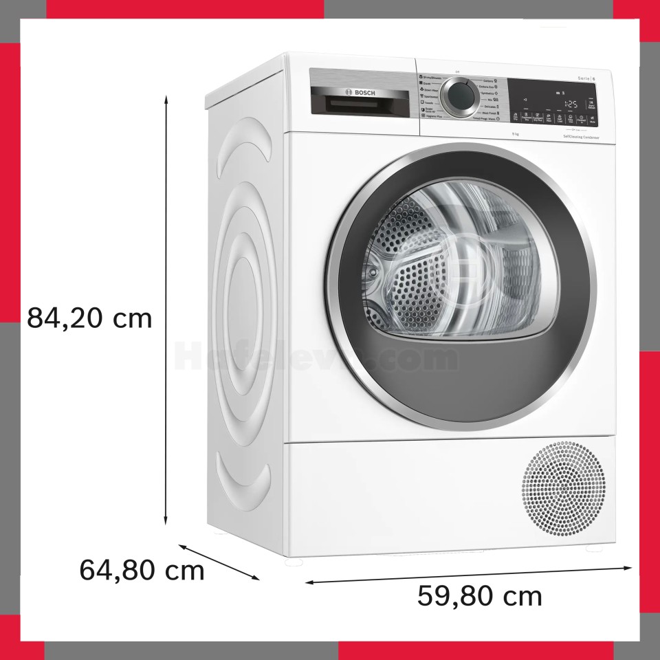 Máy sấy Bosch WQG24570SG Series 6