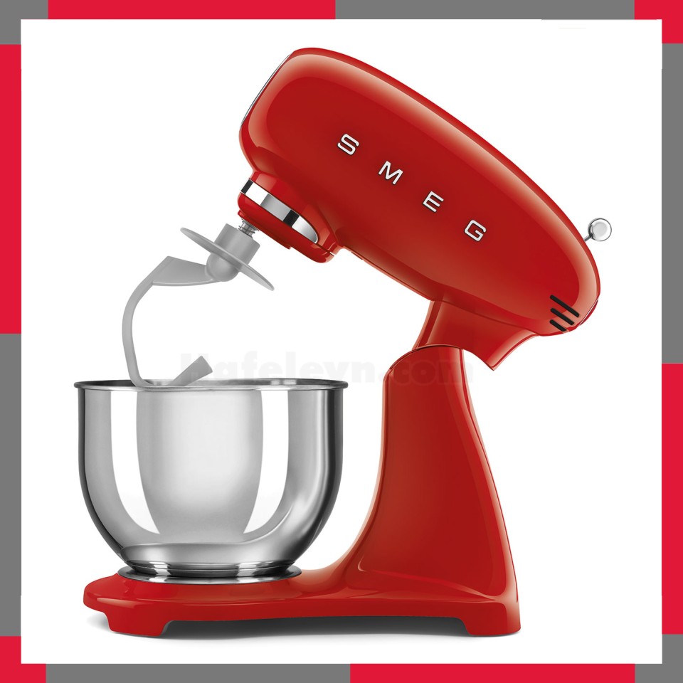 Máy trộn bột đa năng Smeg 50's Style Aesthetic SMF03RDEU