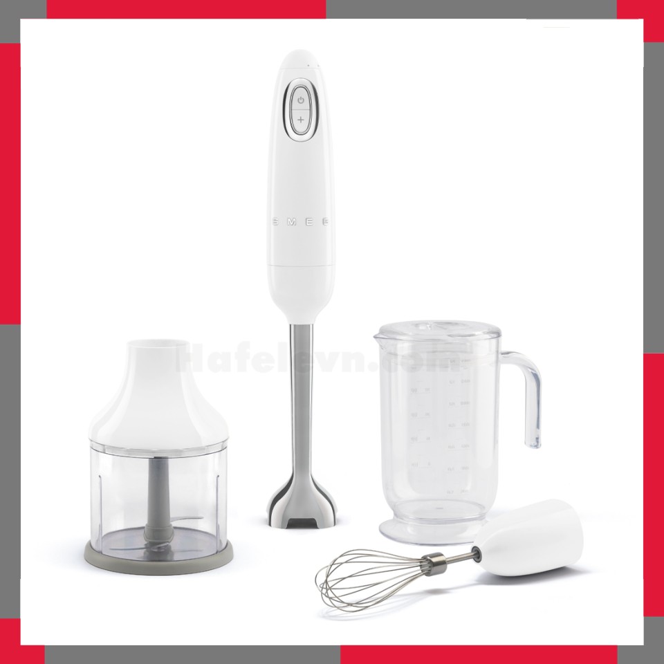 Máy xay cầm tay Smeg 50's Retro Style HBF03WHEU