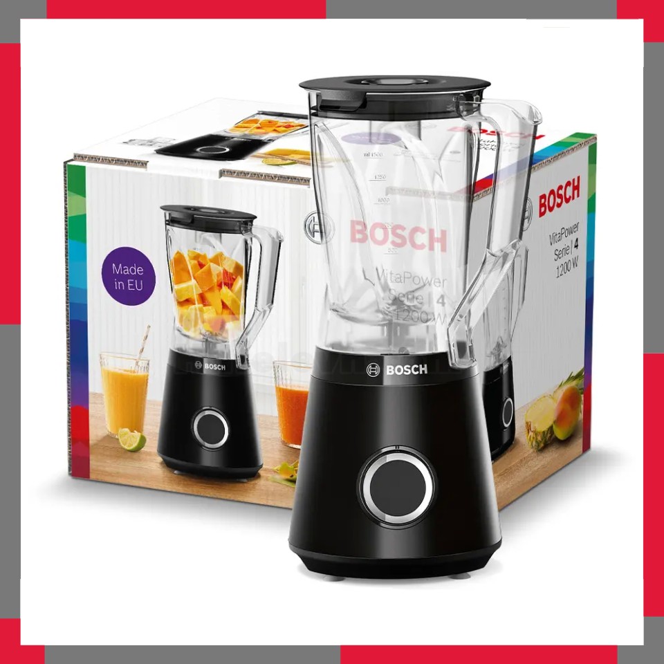 Máy xay sinh tố u0026 xay nhuyễn Bosch MMB6141B Serie 4