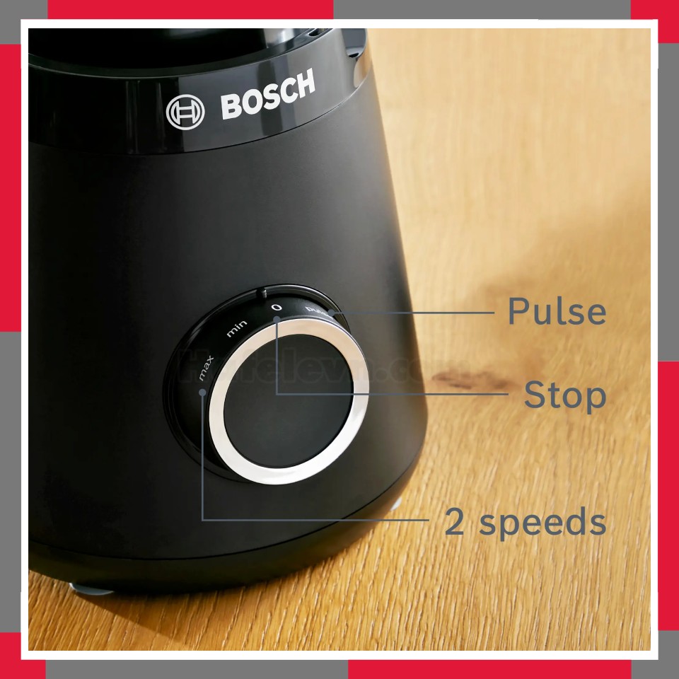 Máy xay sinh tố u0026 xay nhuyễn Bosch MMB6176B Serie 4