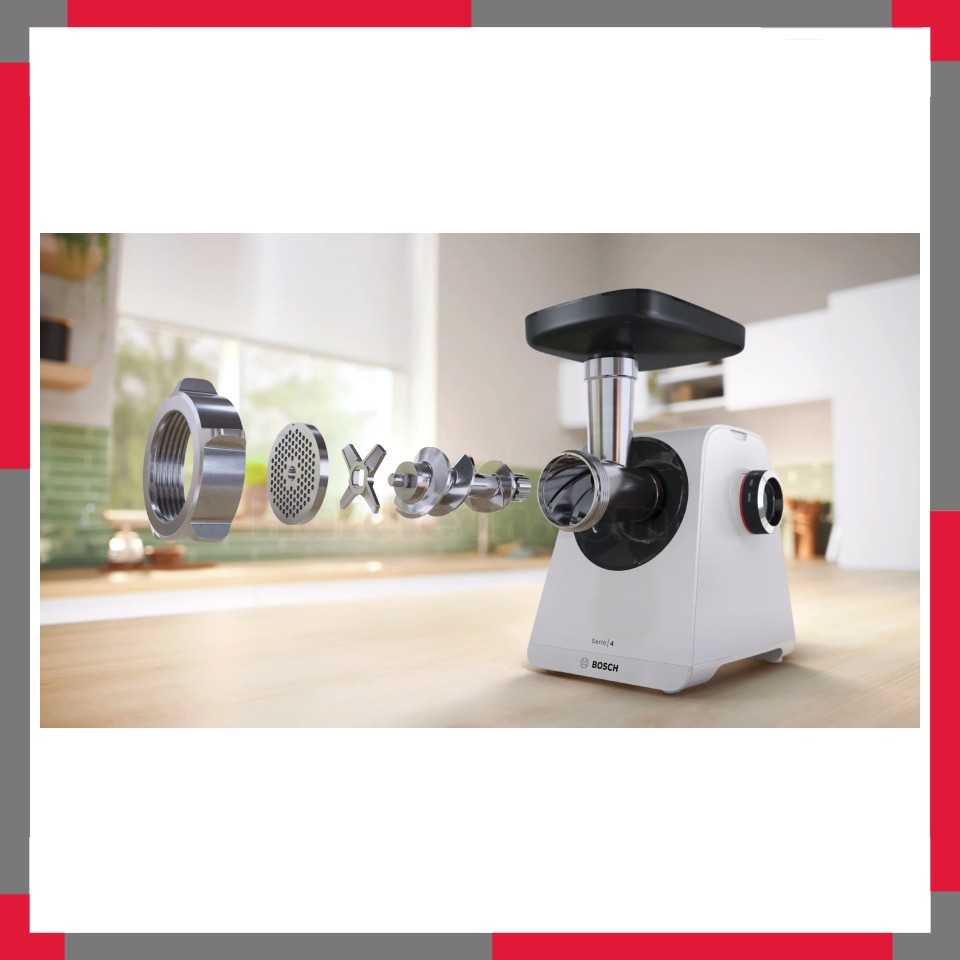 Máy xay thịt Bosch MFWS420W Serie 4
