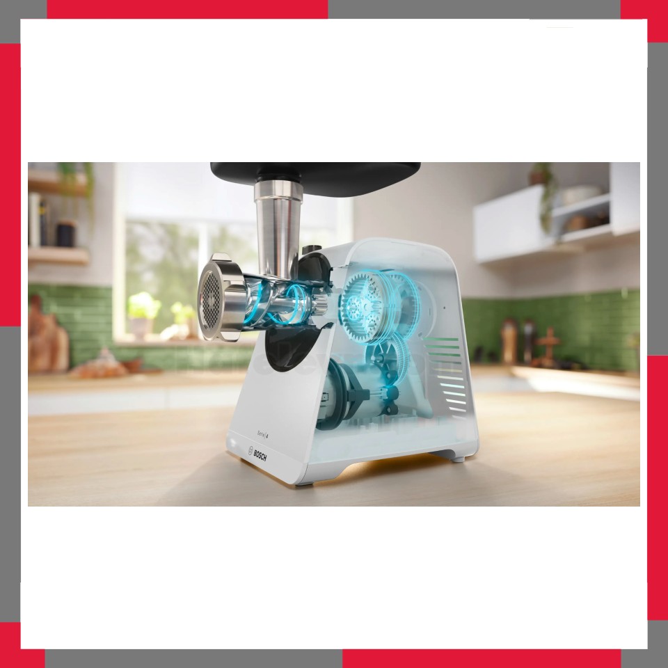 Máy xay thịt Bosch MFWS420W Serie 4