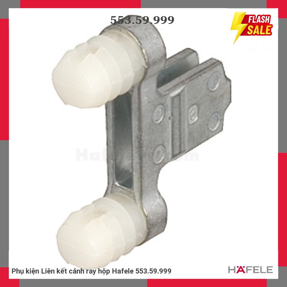Phụ kiện Liên kết cánh ray hộp Hafele 553.59.999