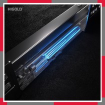 Ray hộp giảm chấn Higold - ngăn kéo âm, cao 167mm HiGold 820020