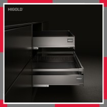 Ray hộp giảm chấn Higold - ngăn kéo âm, cao 86mm HiGold 820006