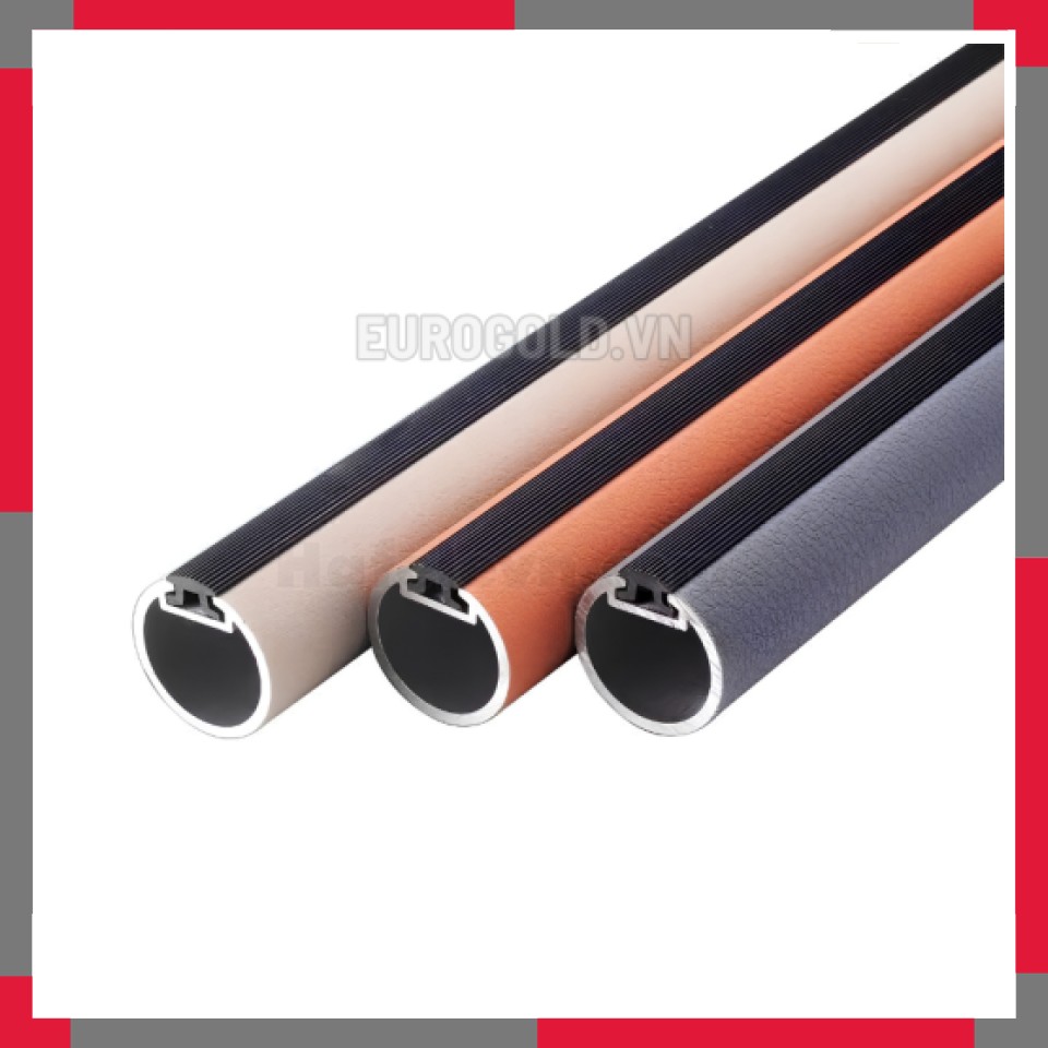 Suốt áo Tròn Hợp Kim Bọc Da Màu Vàng Kem Cao Cấp EuroGold BS02V