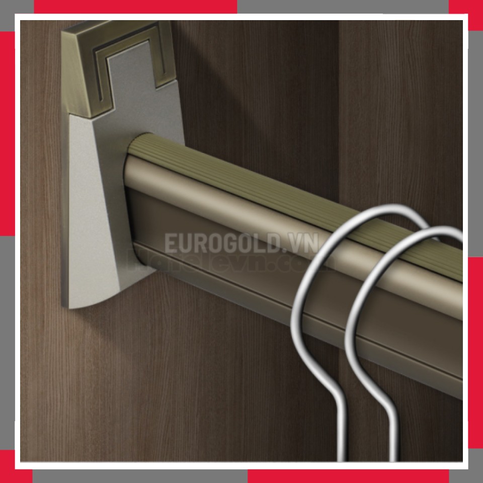 Suốt Treo Quần áo Cao Cấp Hợp Kim Nhôm EuroGold BS01V