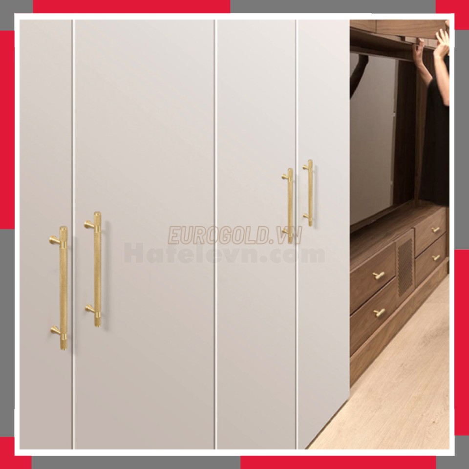 Tay Nắm đồng Nguyên Chất EuroGold BHG112B