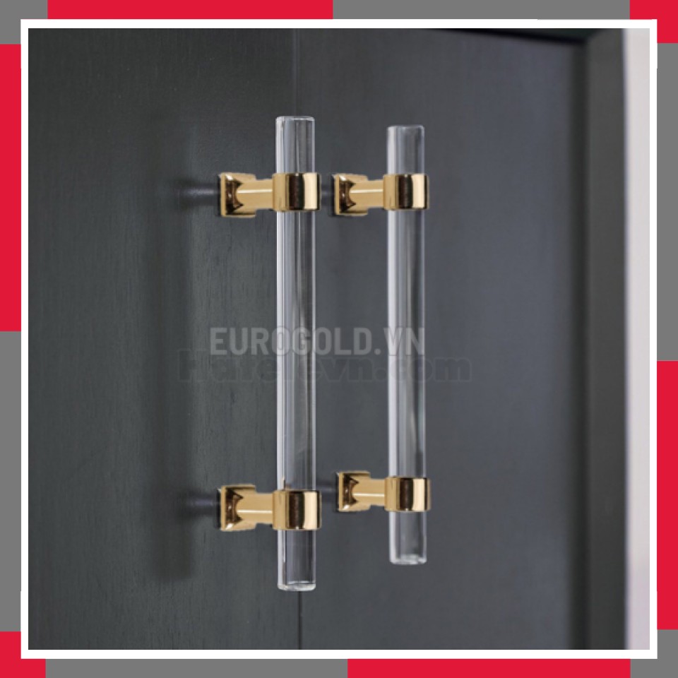 Tay Nắm Tủ Acrylic Phong Cách Hiện đại đơn Giản EuroGold BH6858