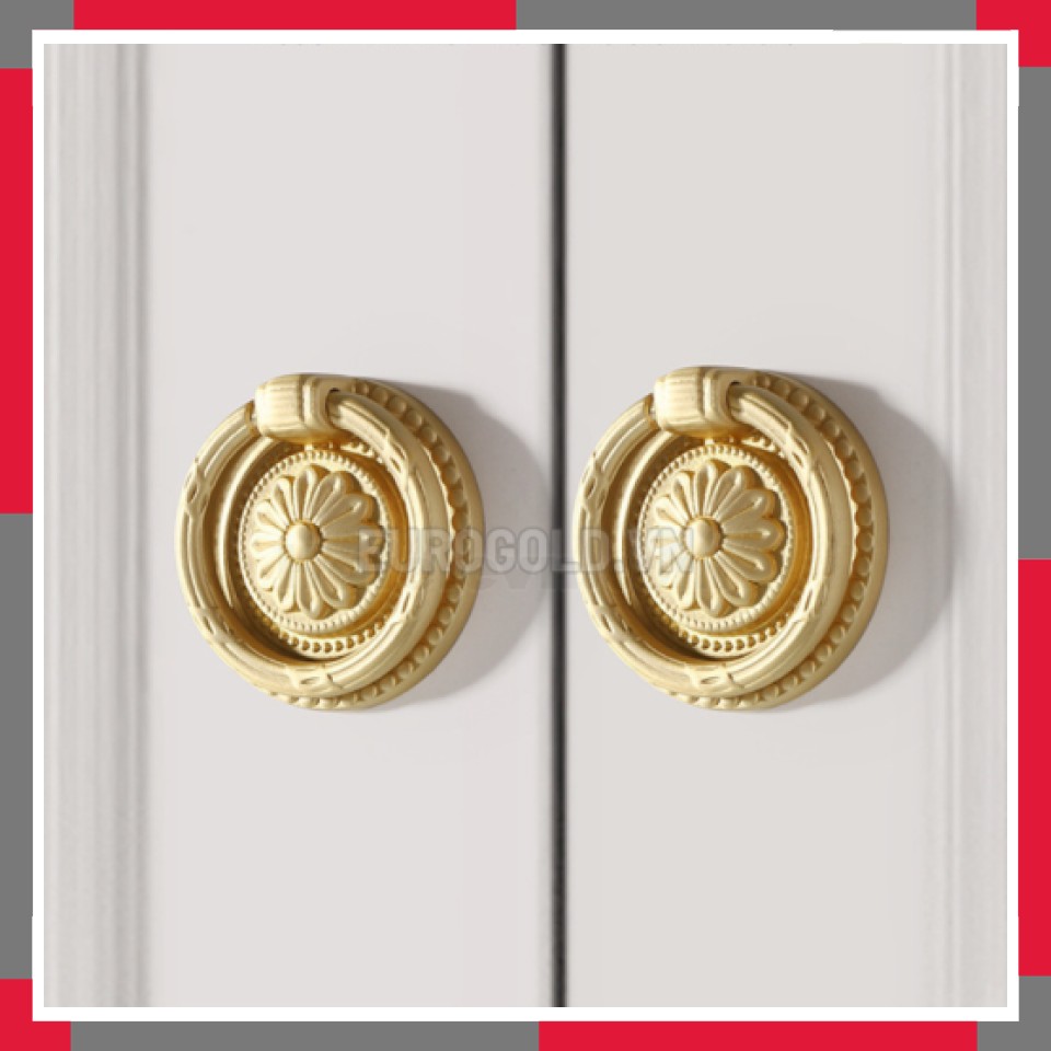 Tay Nắm Tủ đồng Nguyên Chất EuroGold BHER15