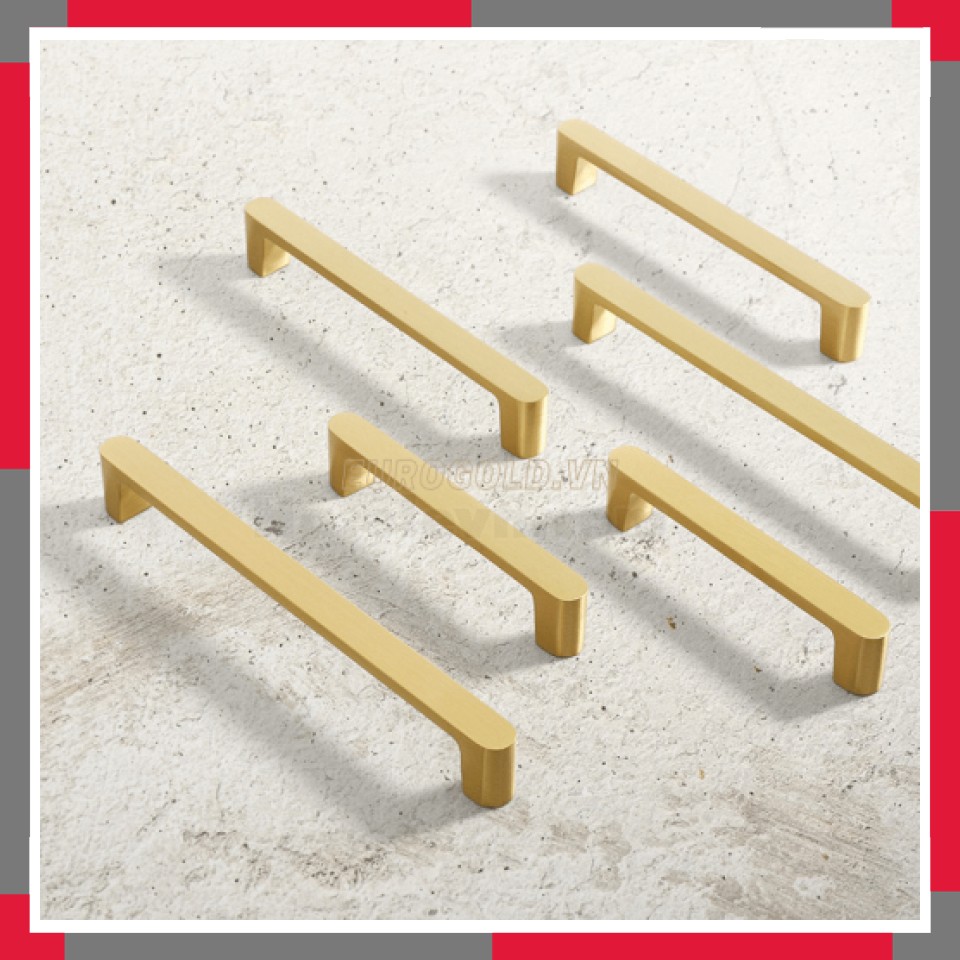 Tay Nắm Tủ đồng Nguyên Chất EuroGold BHF52