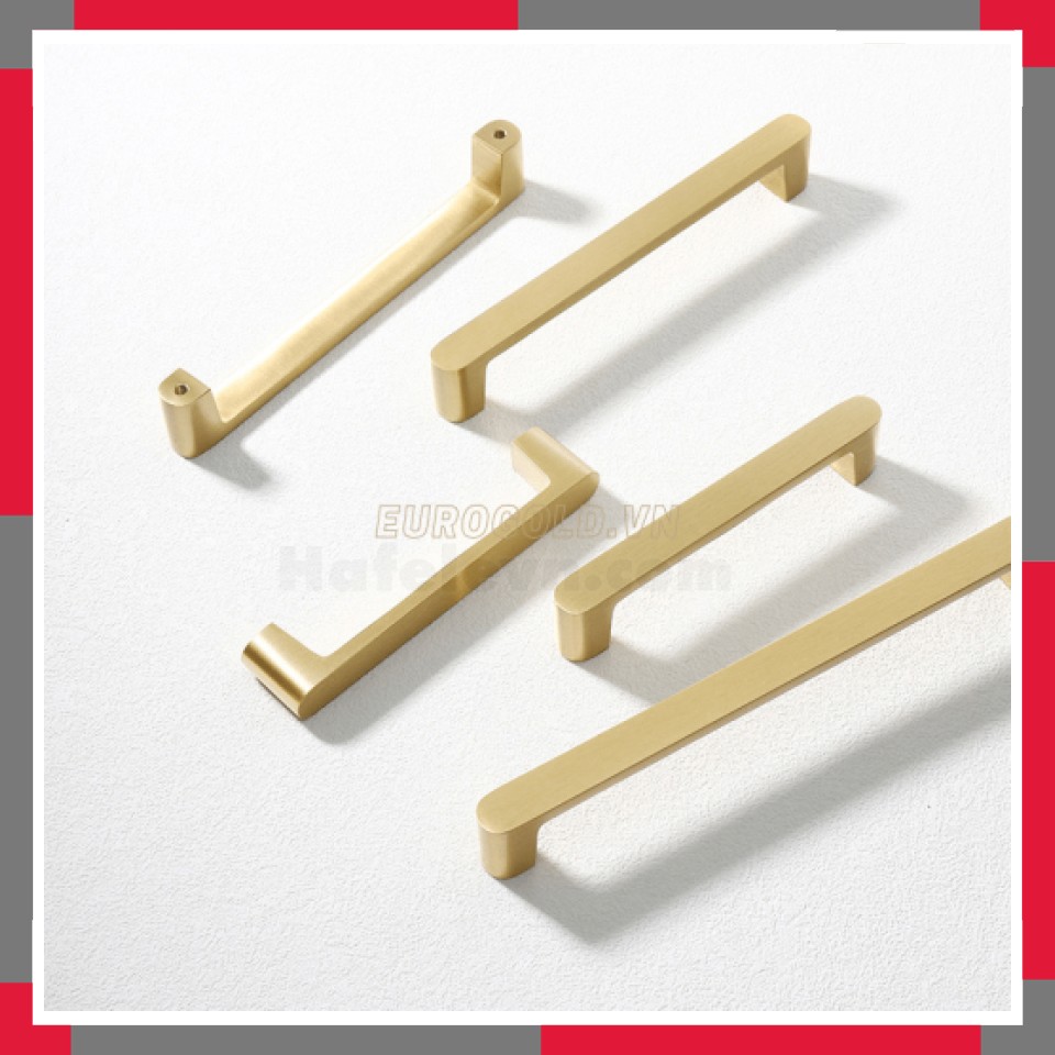 Tay Nắm Tủ đồng Nguyên Chất EuroGold BHF52