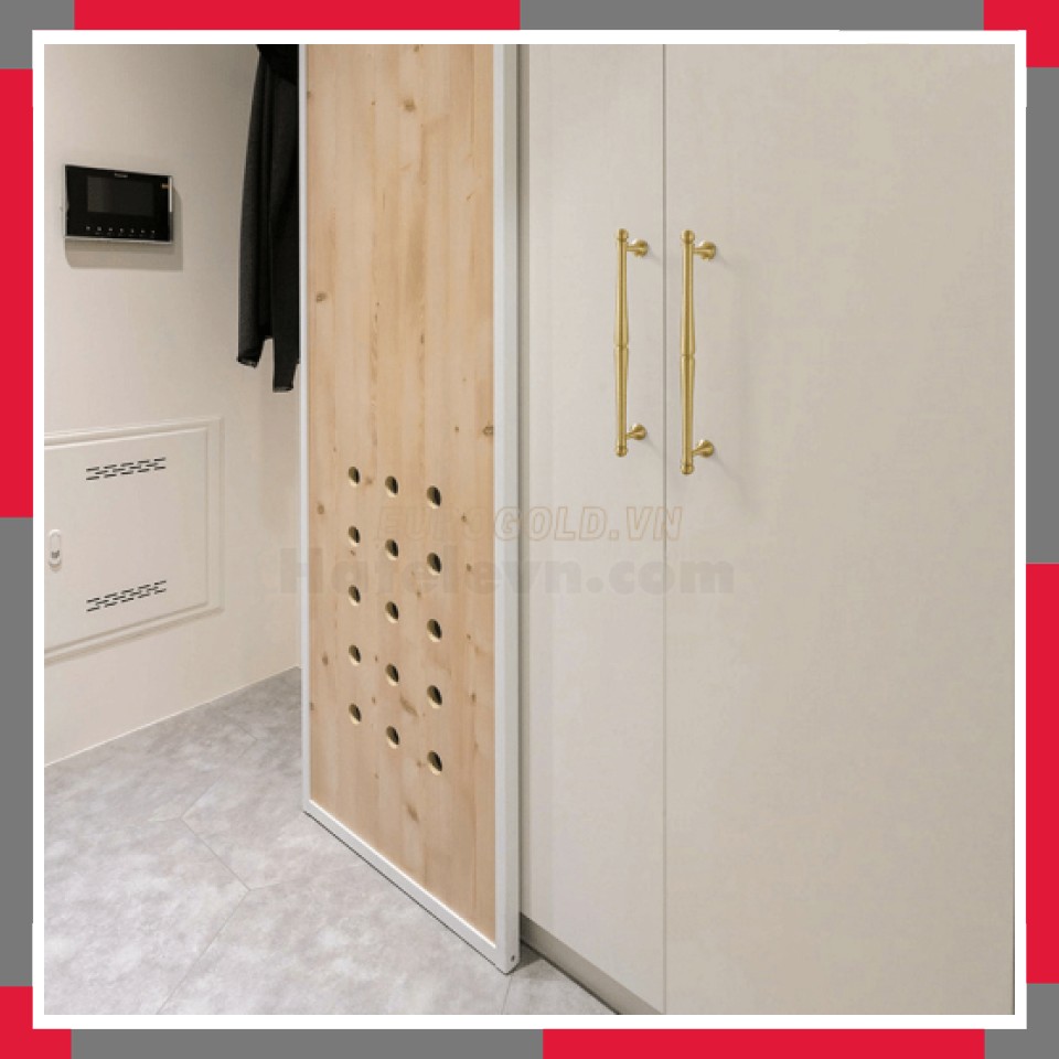 Tay Nắm Tủ đồng Nguyên Chất EuroGold BHG118