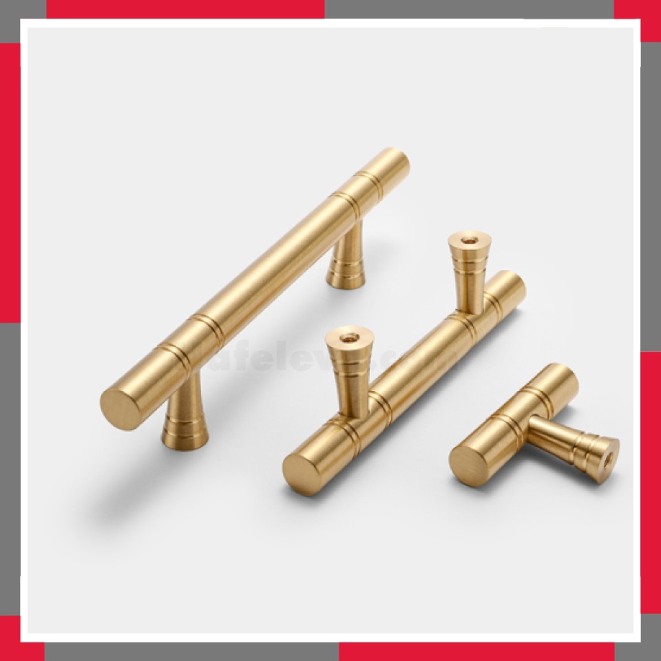 Tay Nắm Tủ đồng Nguyên Chất EuroGold BHG138