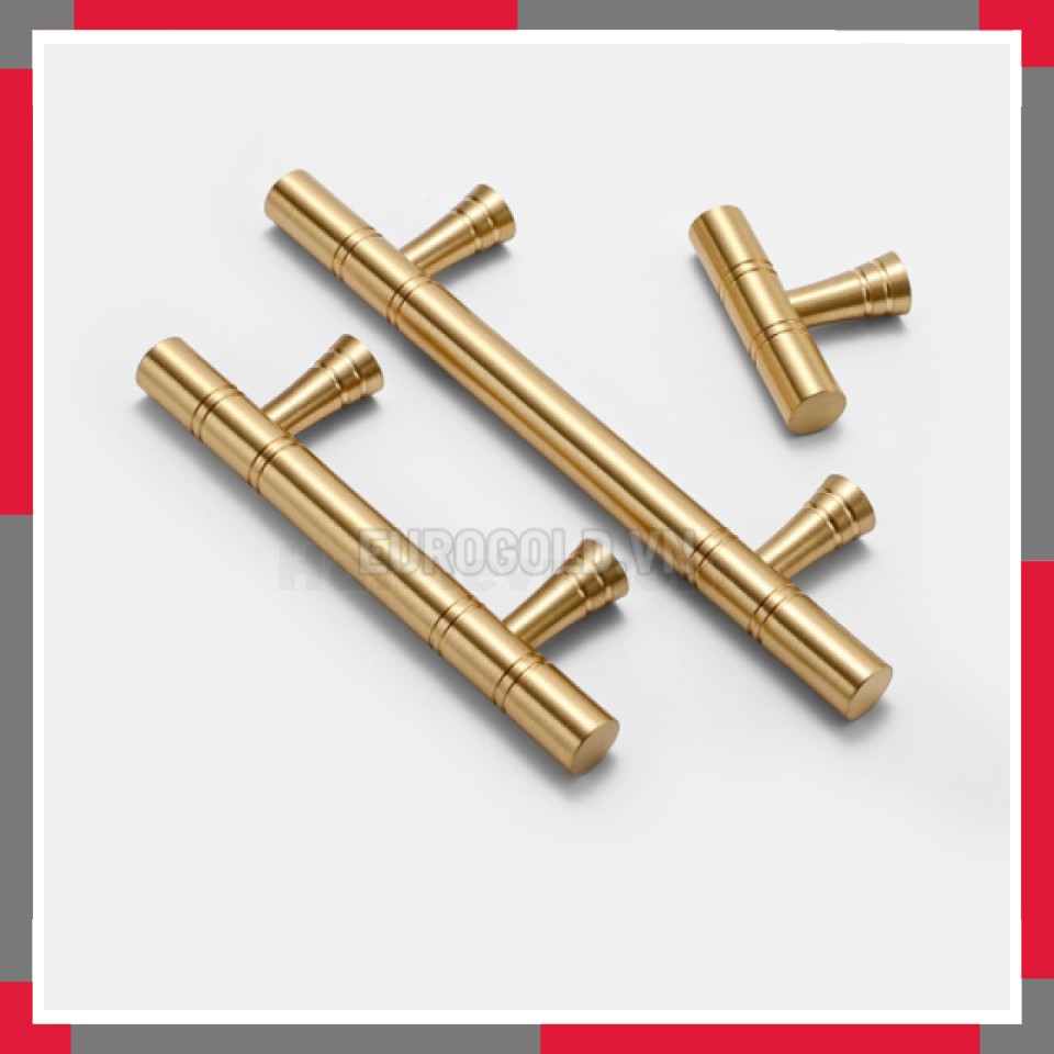 Tay Nắm Tủ đồng Nguyên Chất EuroGold BHG138