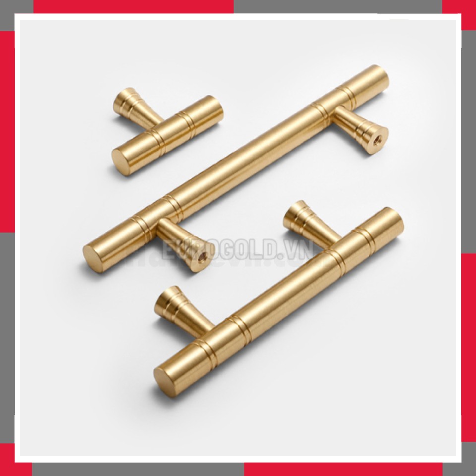 Tay Nắm Tủ đồng Nguyên Chất EuroGold BHG138