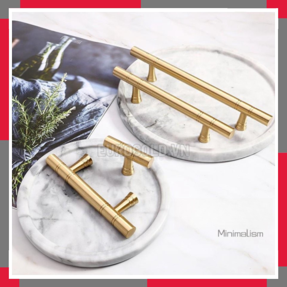 Tay Nắm Tủ đồng Nguyên Chất EuroGold BHG138