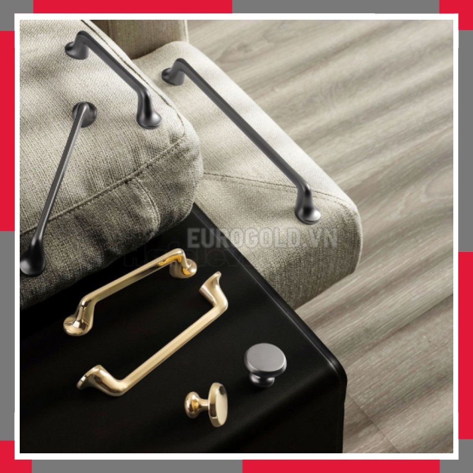 Tay Nắm Tủ Hợp Kim Cao Cấp EuroGold BH6918