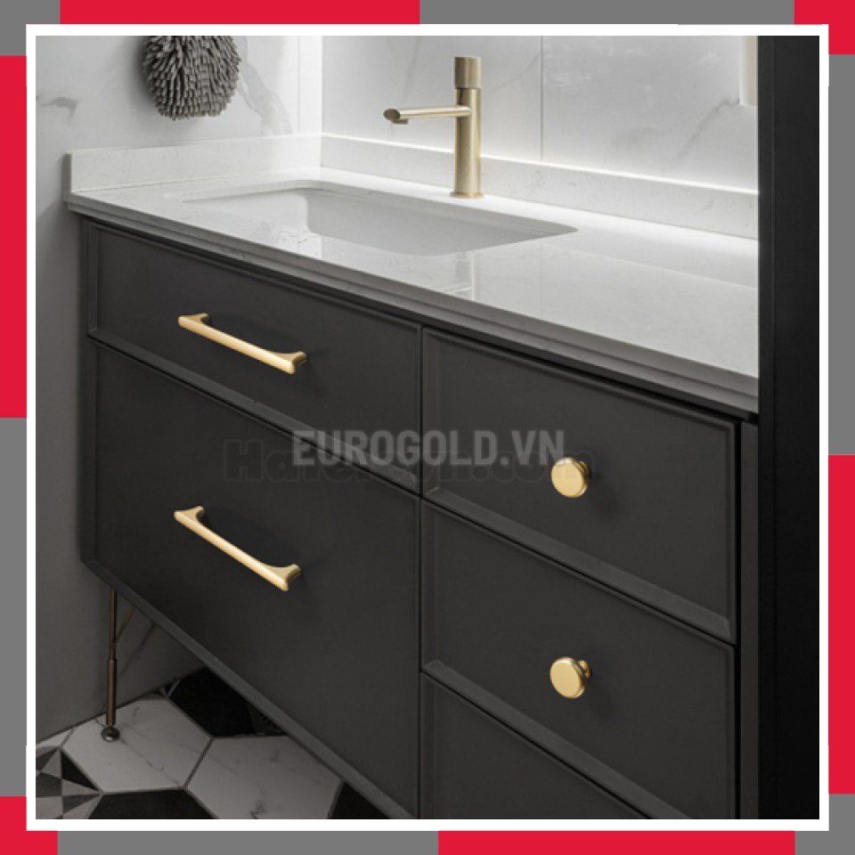Tay Nắm Tủ Hợp Kim Cao Cấp EuroGold BHG606T