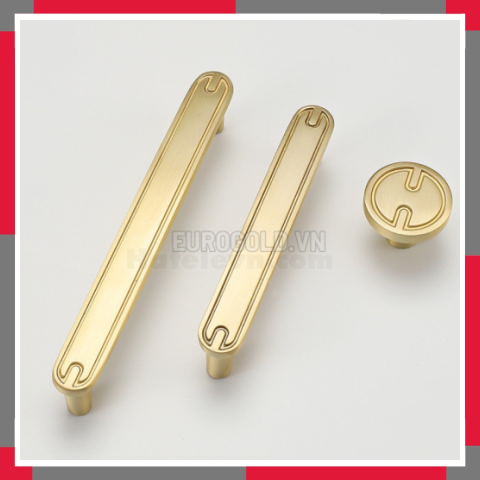 Tay Nắm Tủ Hợp Kim Cao Cấp Phong Cách Á Đông EuroGold BH8086