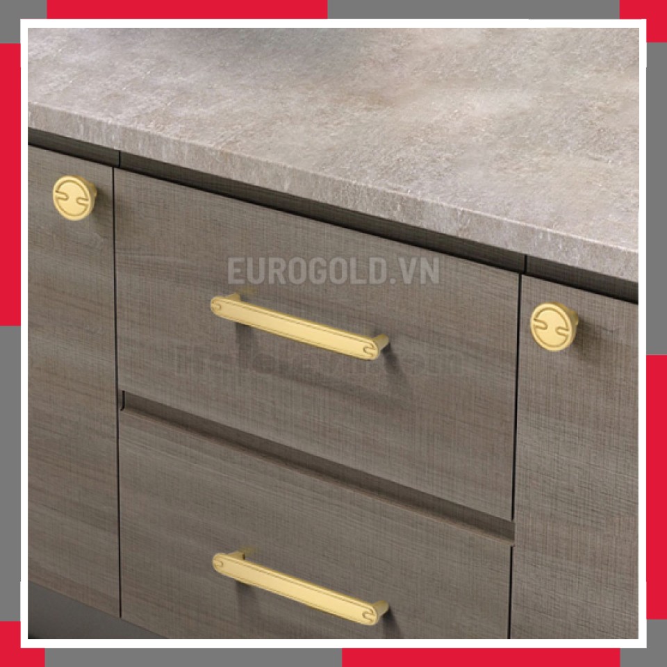 Tay Nắm Tủ Hợp Kim Cao Cấp Phong Cách Á Đông EuroGold BH8086