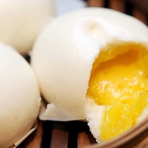 BÁNH BAO KIM SA (BÁNH BAO NHÂN TRỨNG SỮA)