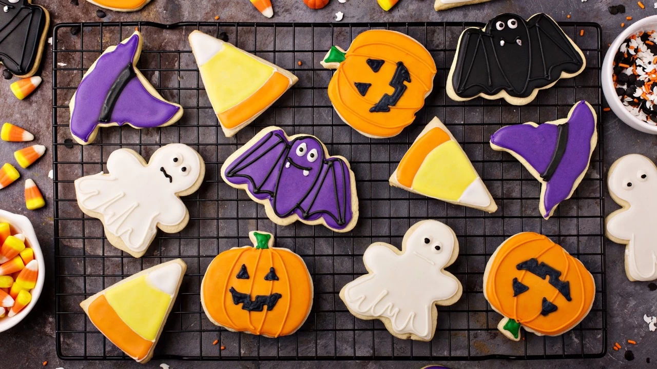 BÁNH ICING COOKIES HALLOWEEN