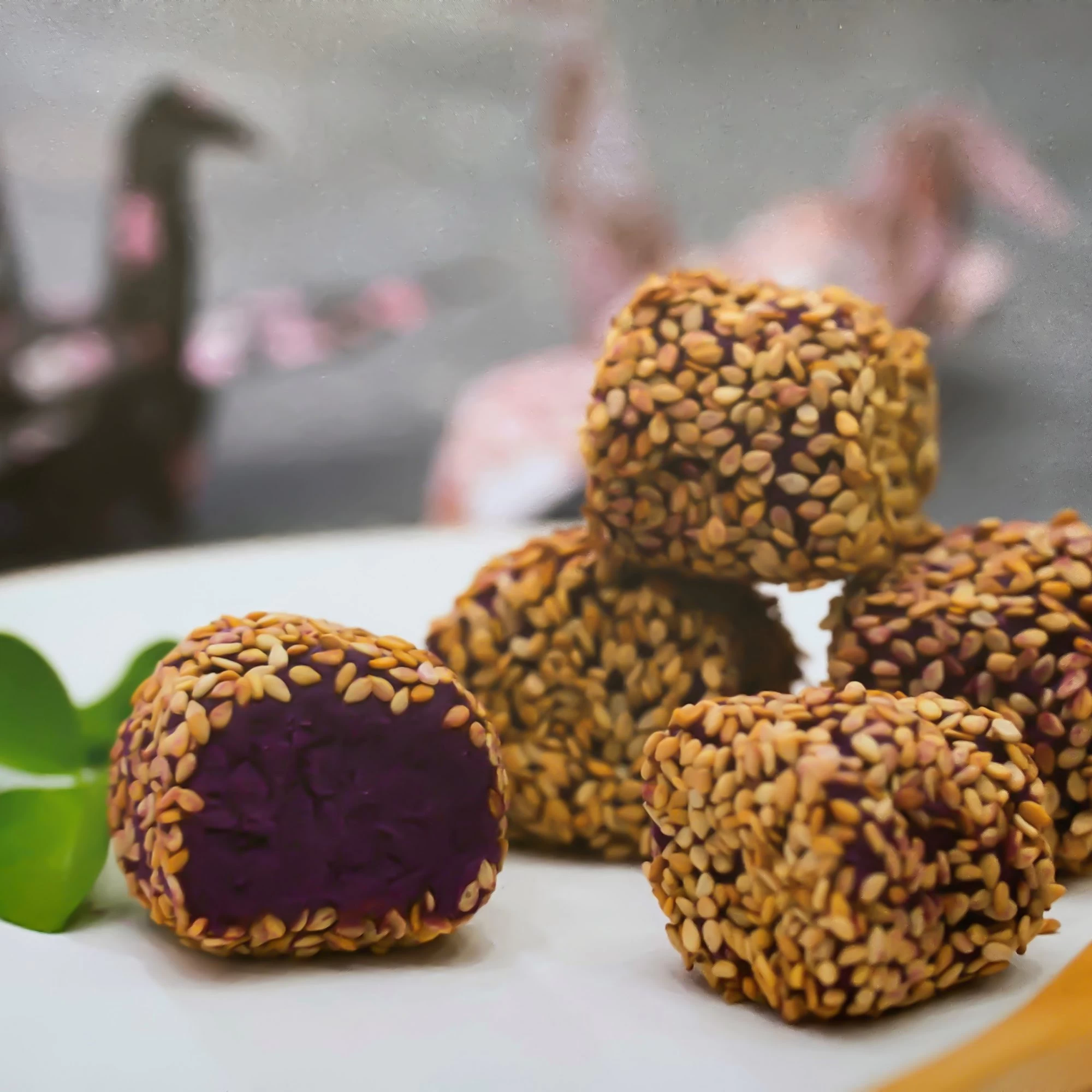BÁNH MOCHI KHOAI LANG TÍM