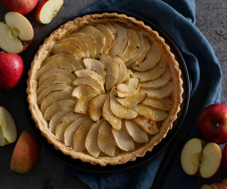 BÁNH TART TÁO (SỬ DỤNG BỘ CẮT BÀO THERMOMIX)