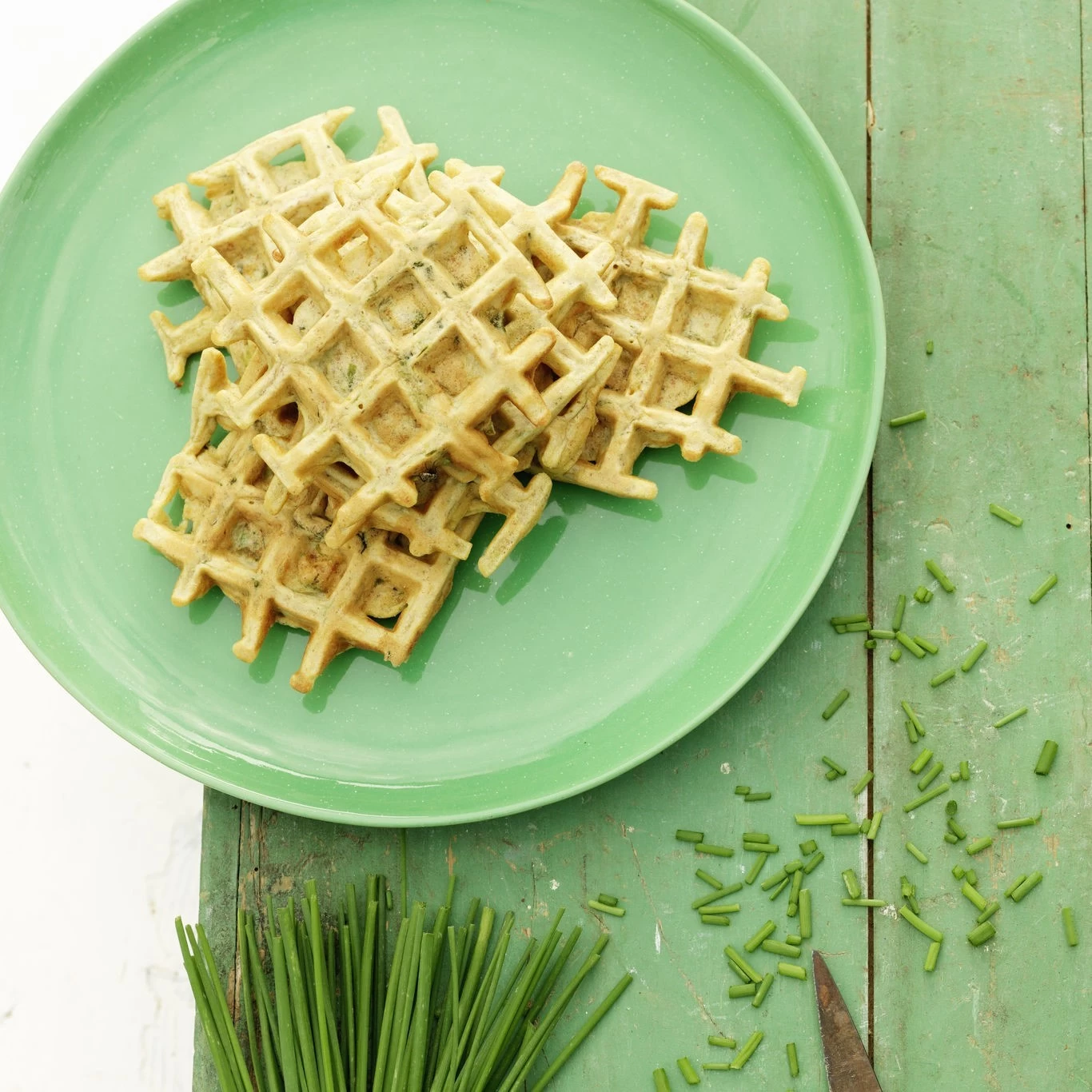 BÁNH WAFFLE RAU CỦ