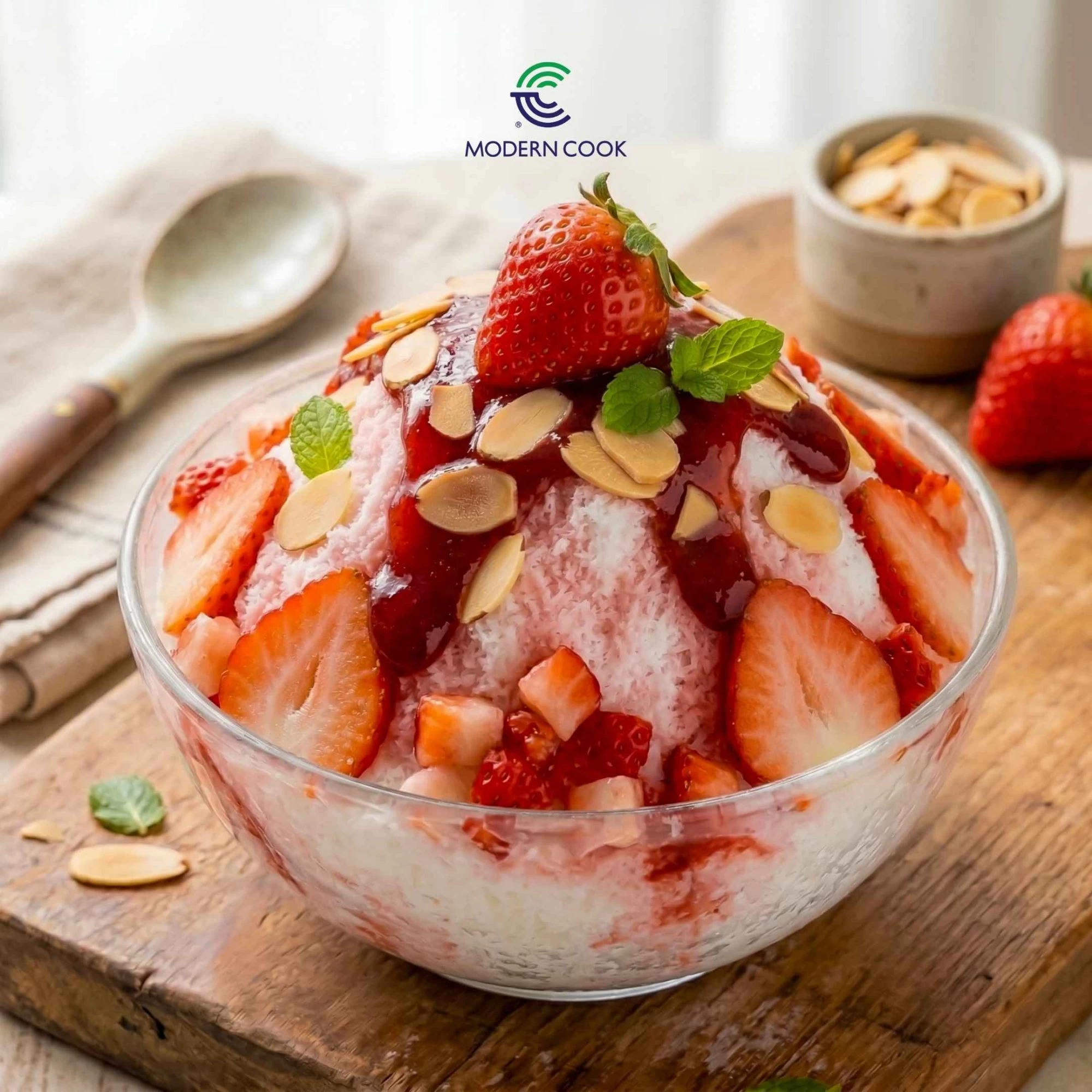 BINGSU DÂU TÂY