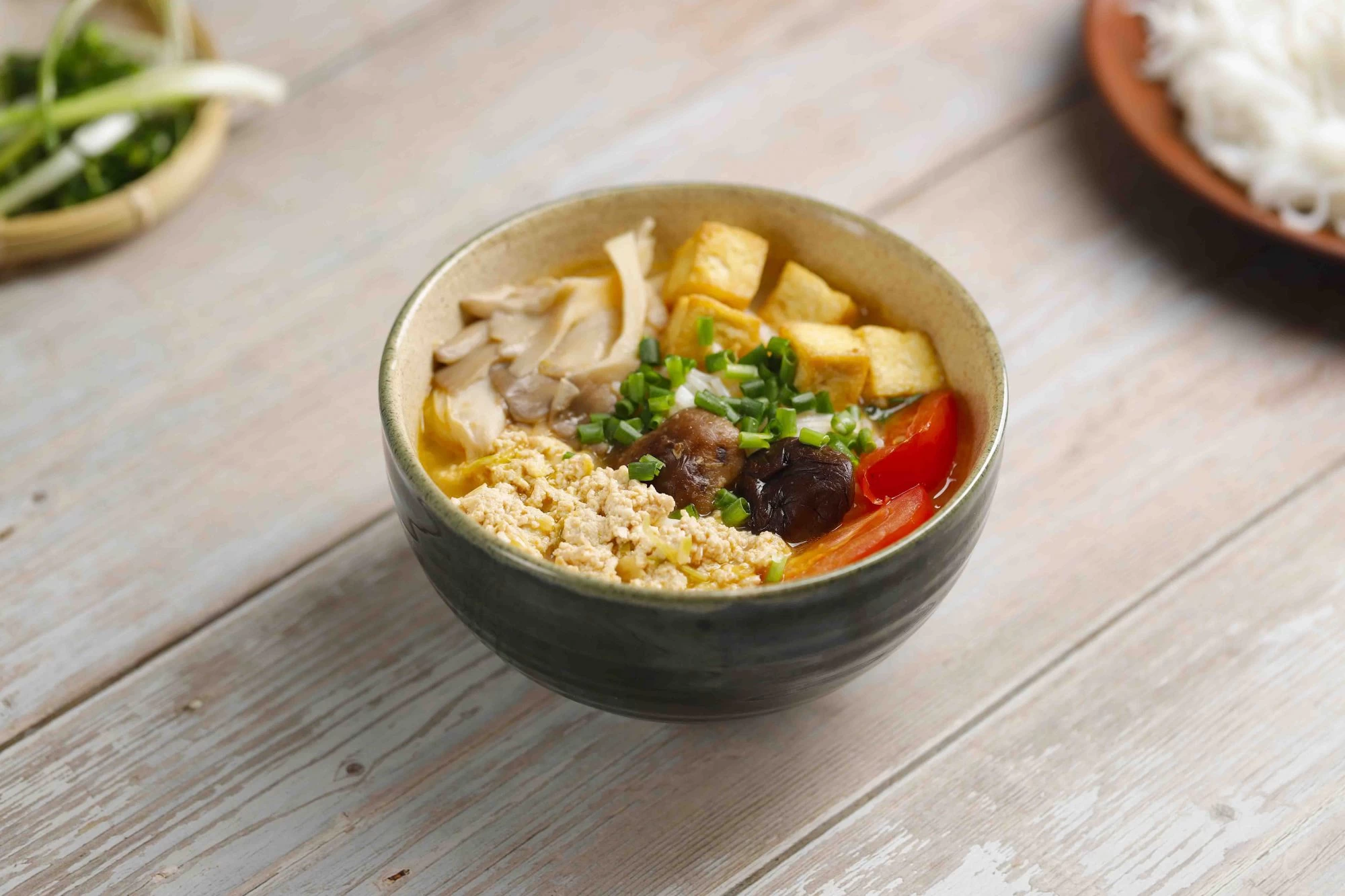 BÚN RIÊU THUẦN CHAY