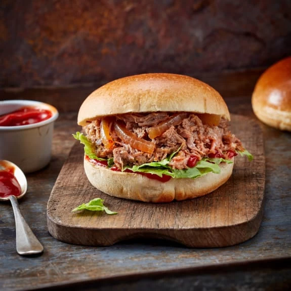 BURGER THỊT HEO XÉ