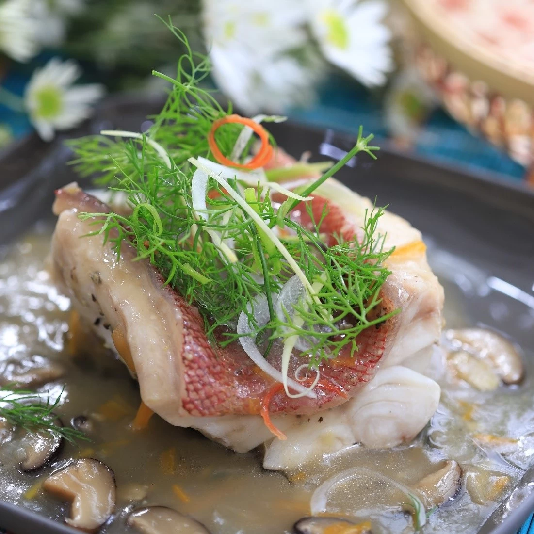 CÁ HẤP SỐT NGŨ LIỄU