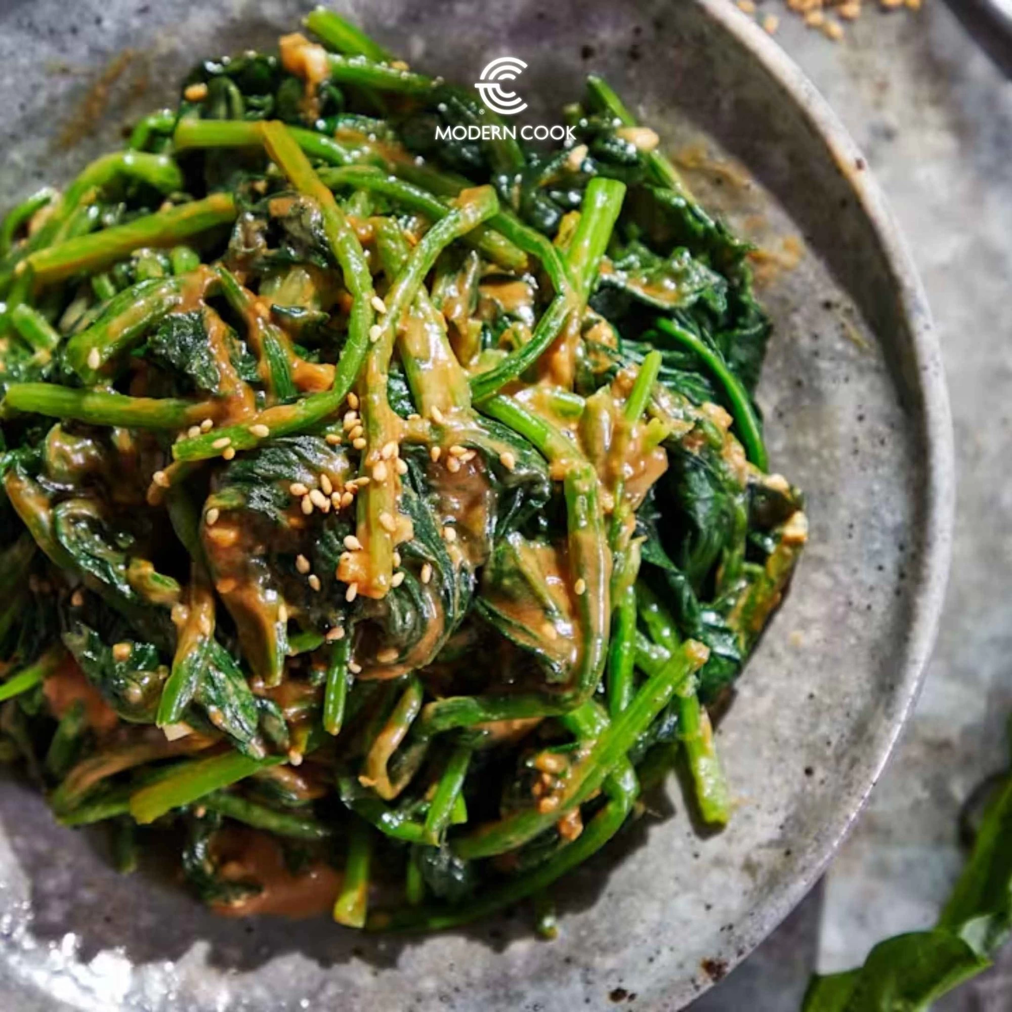 CẢI BÓ XÔI TRỘN SỐT BƠ MÈ