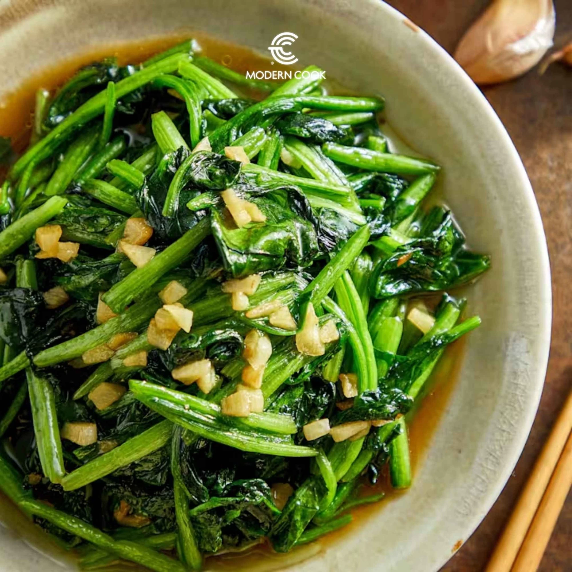 CẢI BÓ XÔI XÀO TỎI