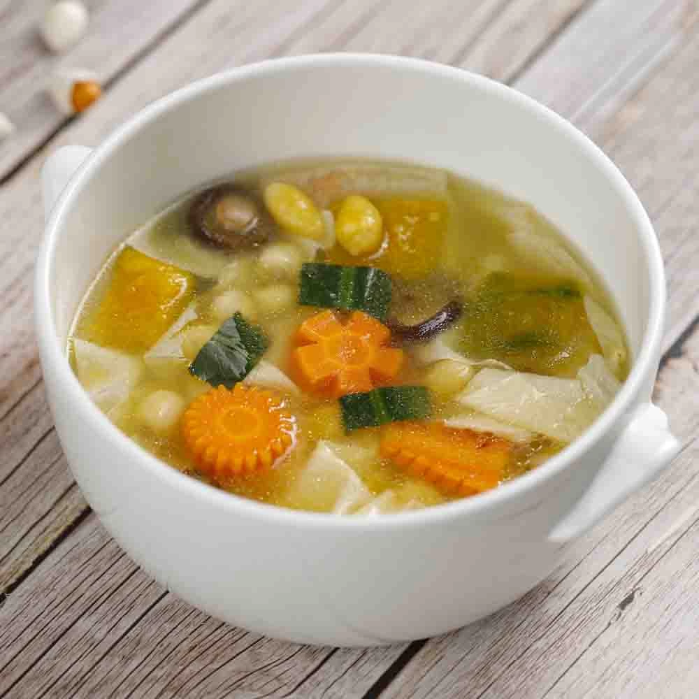 CANH BẠCH QUẢ BÍ ĐỎ