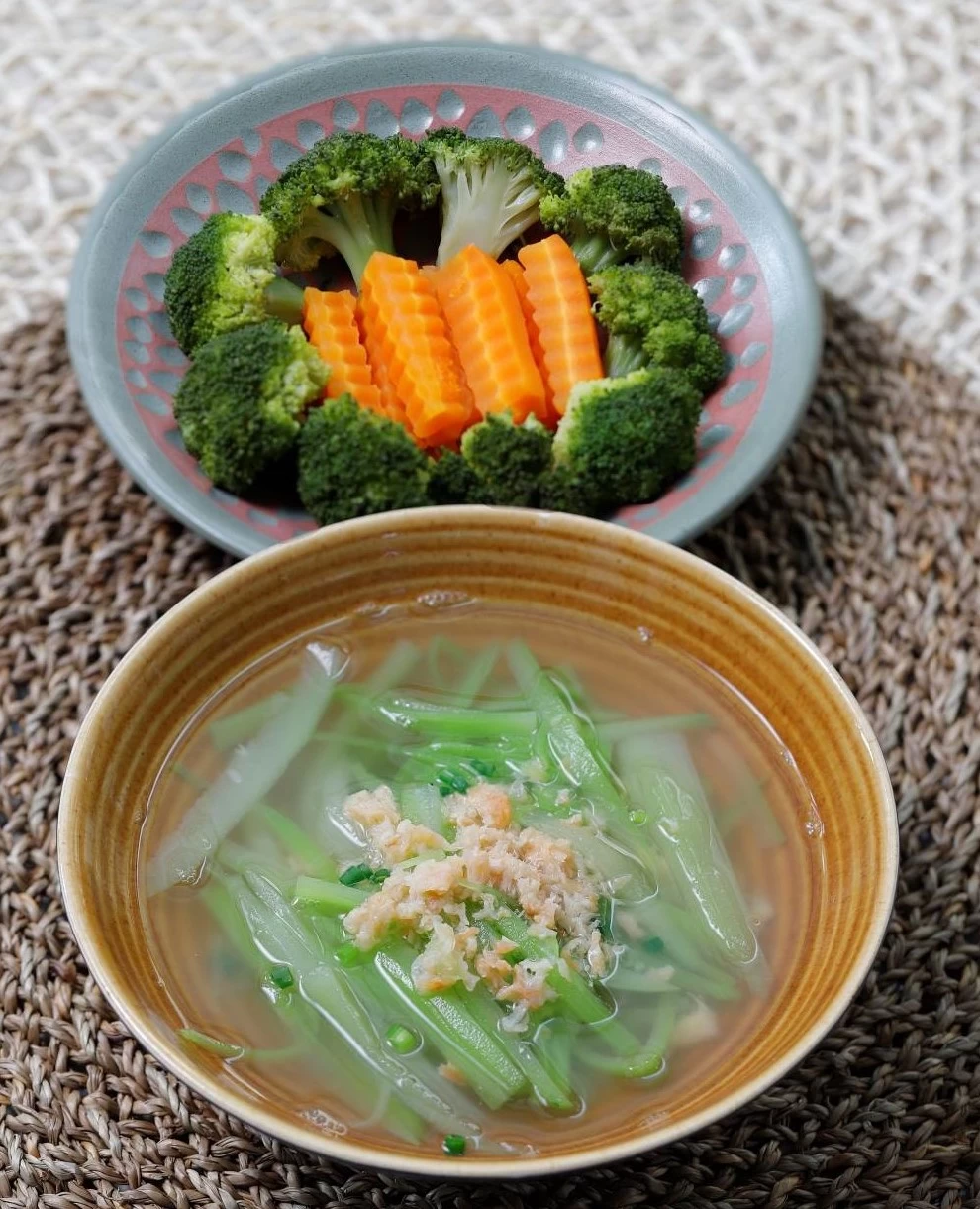 CANH BẦU – RAU CỦ HẤP