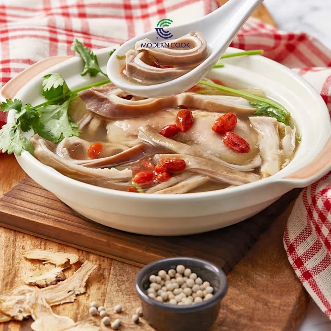 CANH DẠ DÀY HEO TIÊU TRẮNG