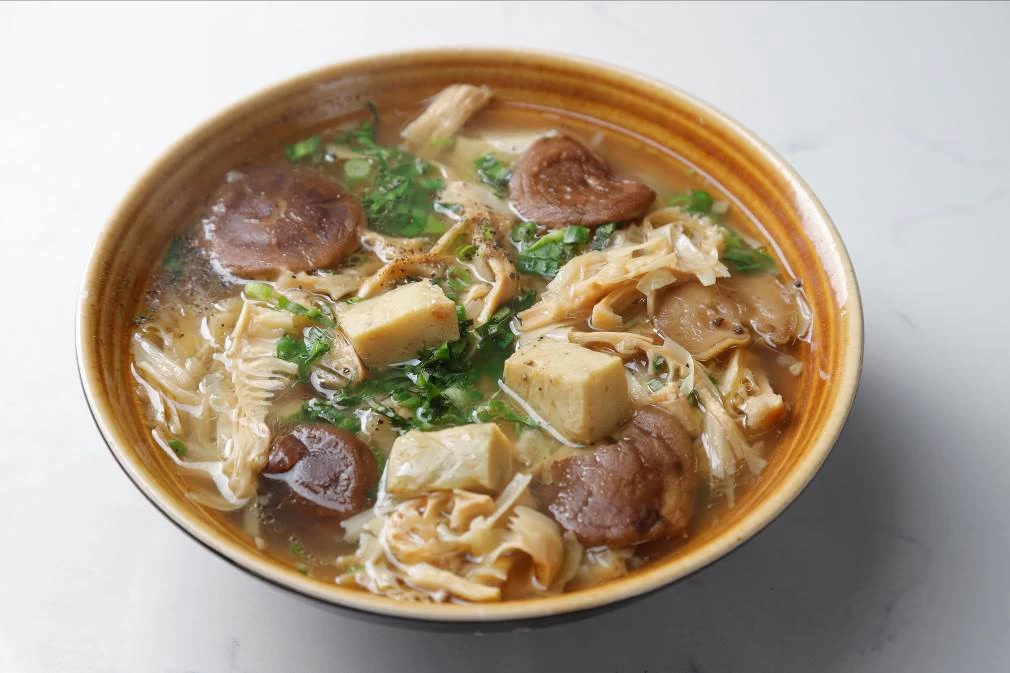 CANH NẤM, MĂNG CHAY