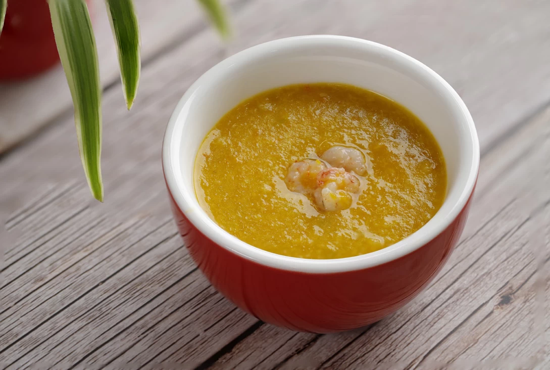 CHÁO BÍ ĐỎ SÒ ĐIỆP